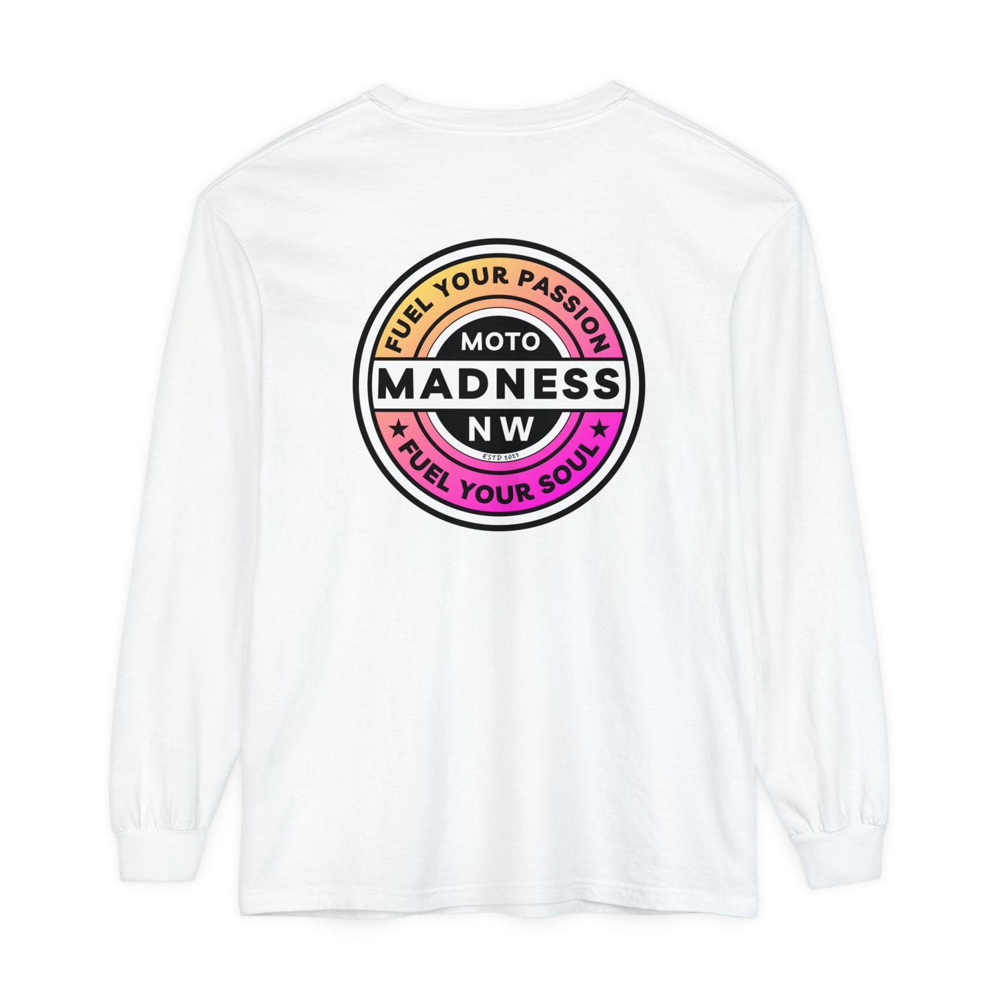 Summer Sunset Long Sleeve T-Shirt (Pink)