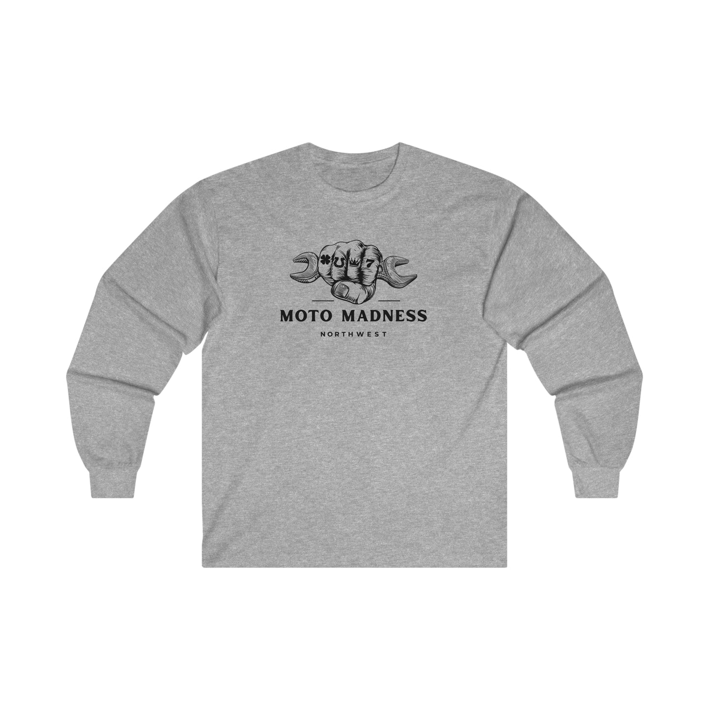 Moto Madness Original Ultra Cotton Long Sleeve Tee