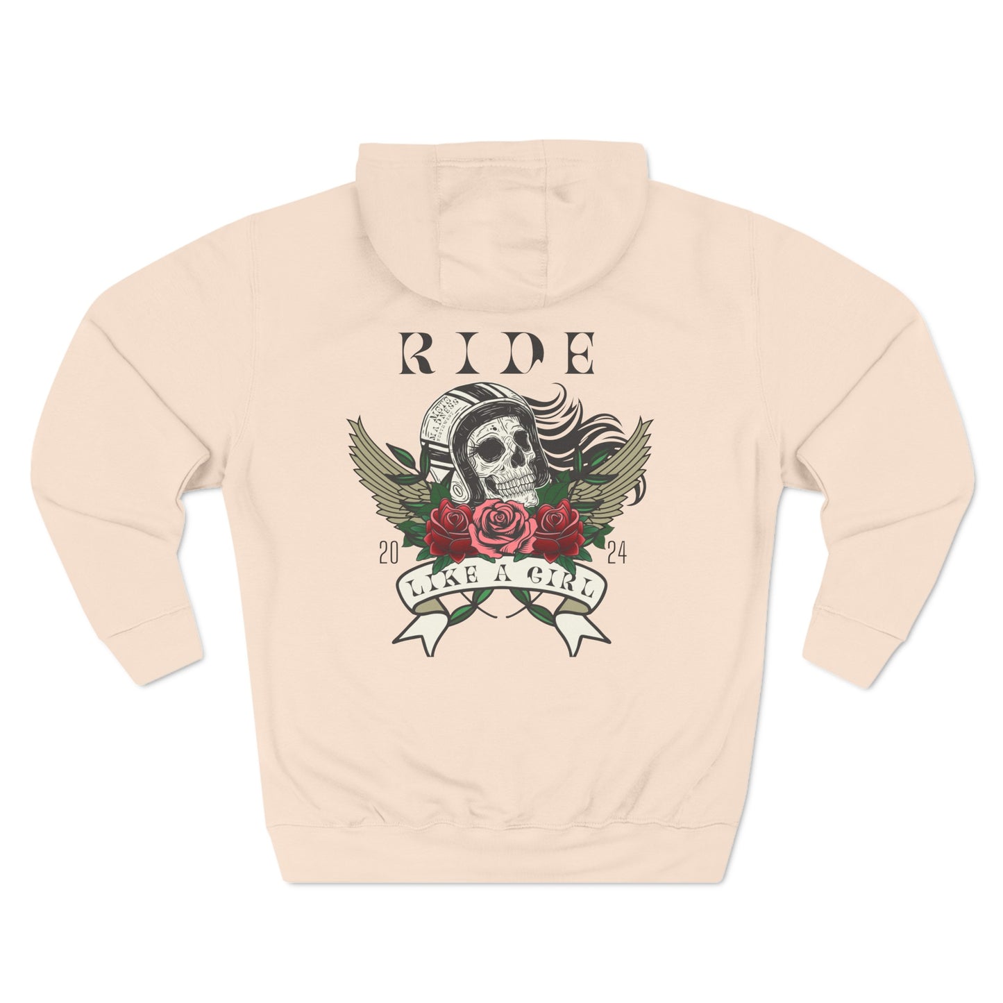 Ride Like a Girl Premium Hoodie