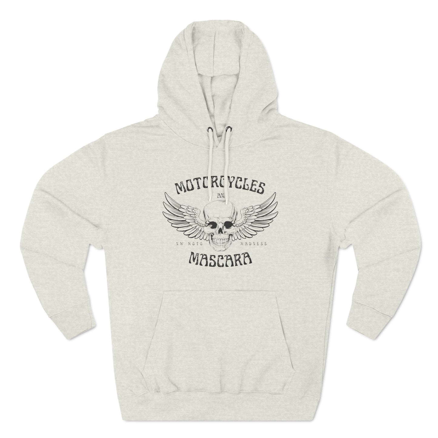 Motorcycles & Mascara Premium Pullover Hoodie