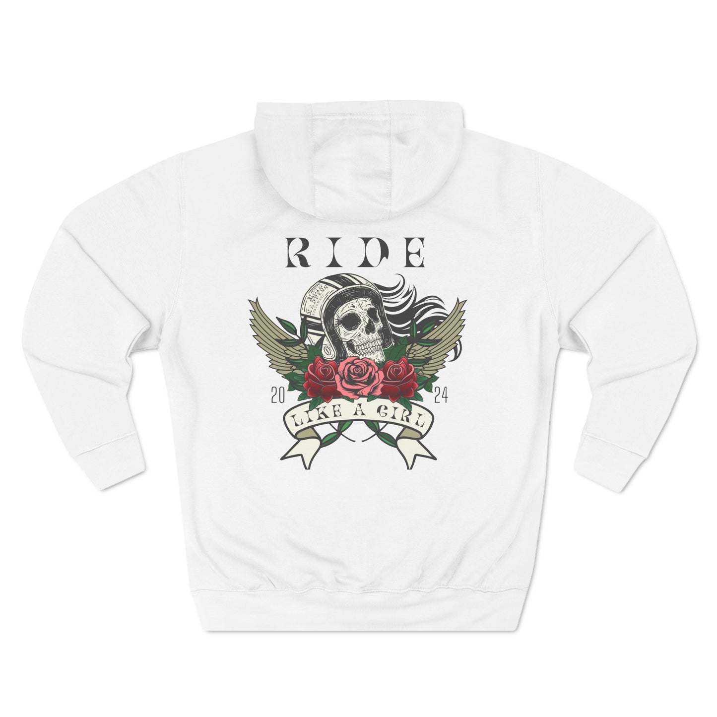 Ride Like a Girl Premium Hoodie