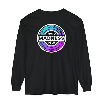 Summer Sunset Long Sleeve T-Shirt (Purple)