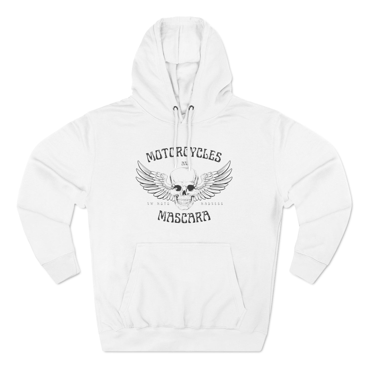 Motorcycles & Mascara Premium Pullover Hoodie