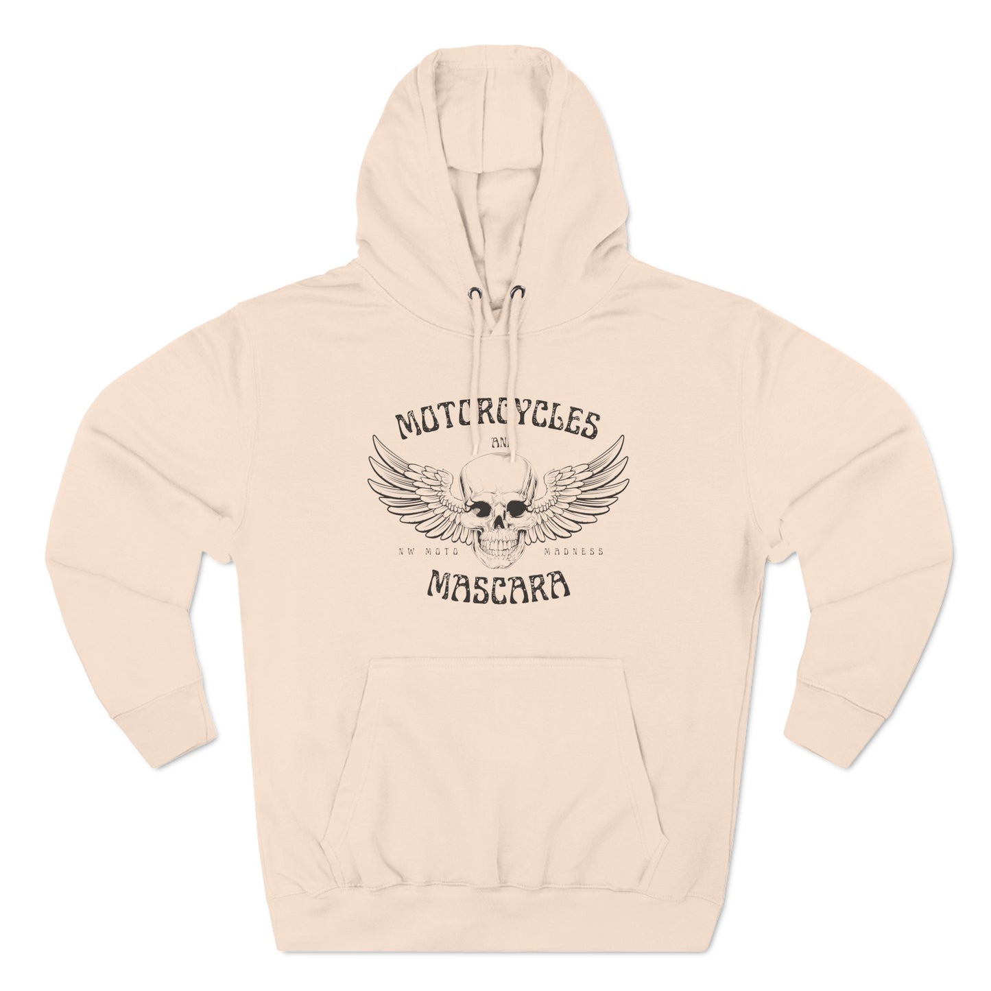 Motorcycles & Mascara Premium Pullover Hoodie