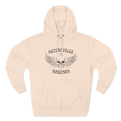 Motorcycles & Mascara Premium Pullover Hoodie