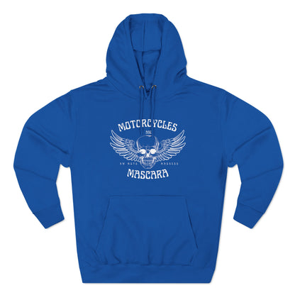 Motorcycles & Mascara Premium Pullover Hoodie