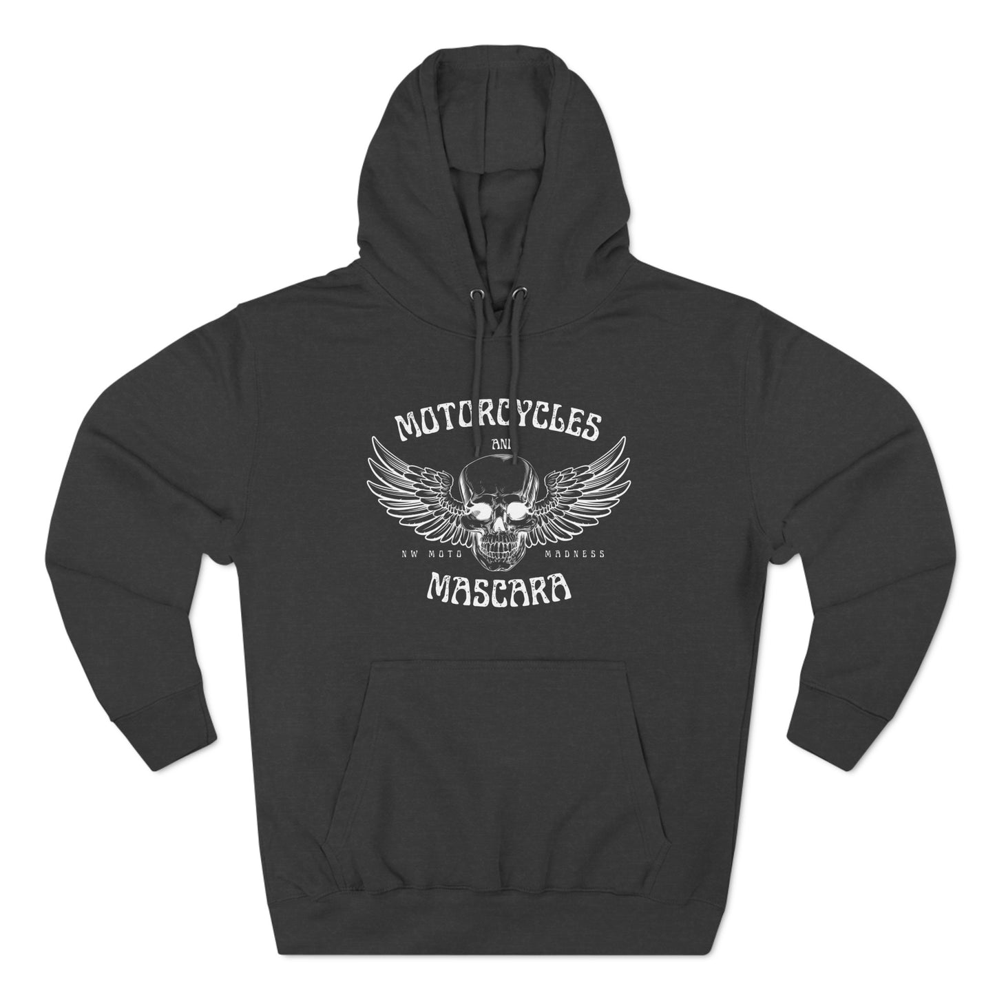 Motorcycles & Mascara Premium Pullover Hoodie