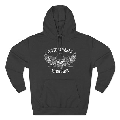 Motorcycles & Mascara Premium Pullover Hoodie