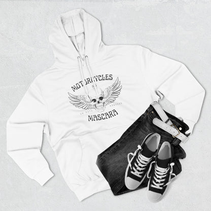 Motorcycles & Mascara Premium Pullover Hoodie