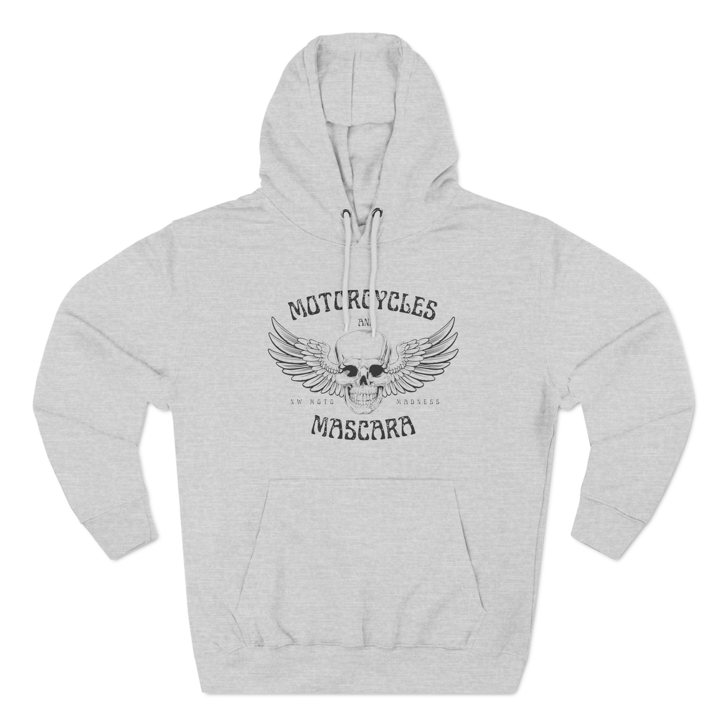 Motorcycles & Mascara Premium Pullover Hoodie