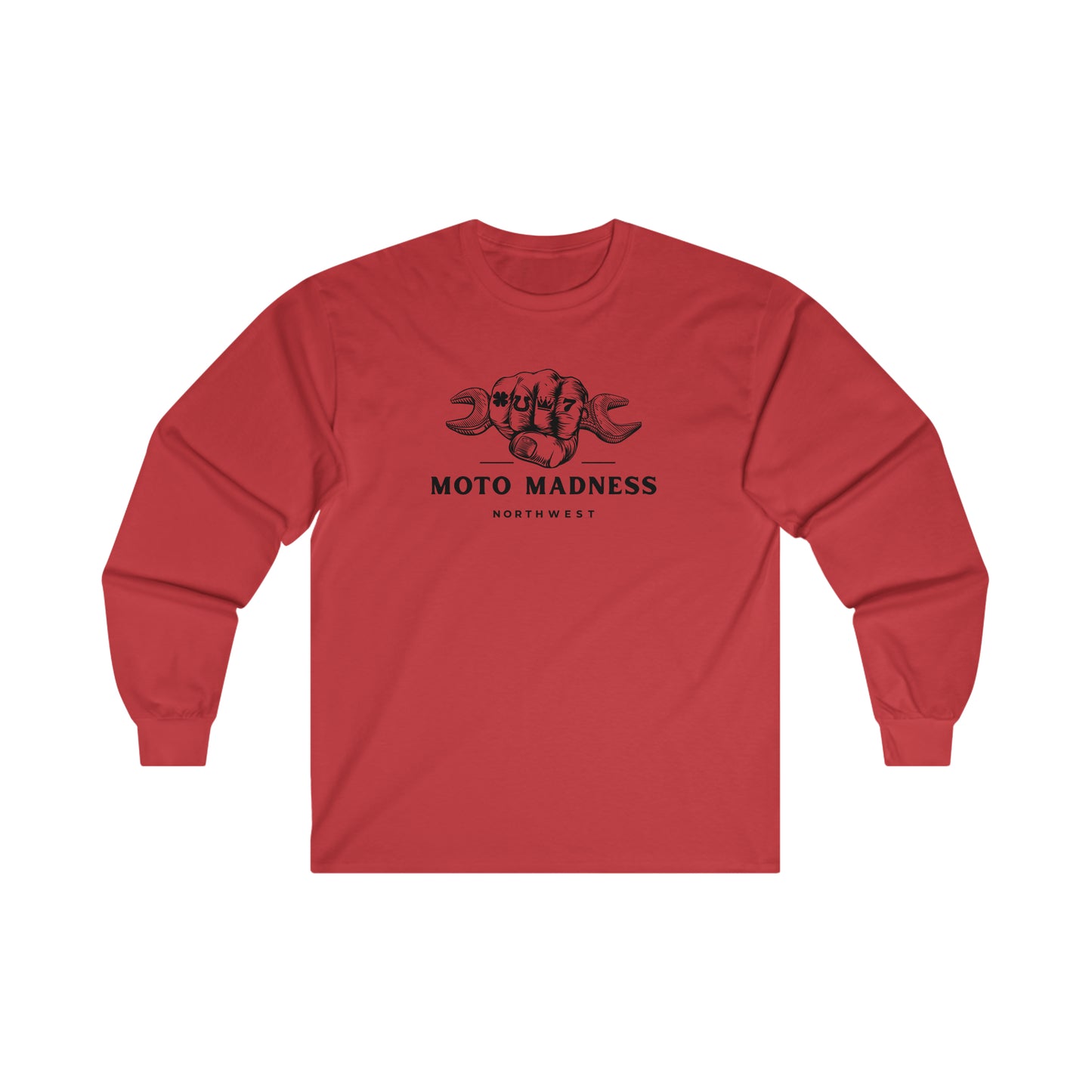 Moto Madness Original Ultra Cotton Long Sleeve Tee