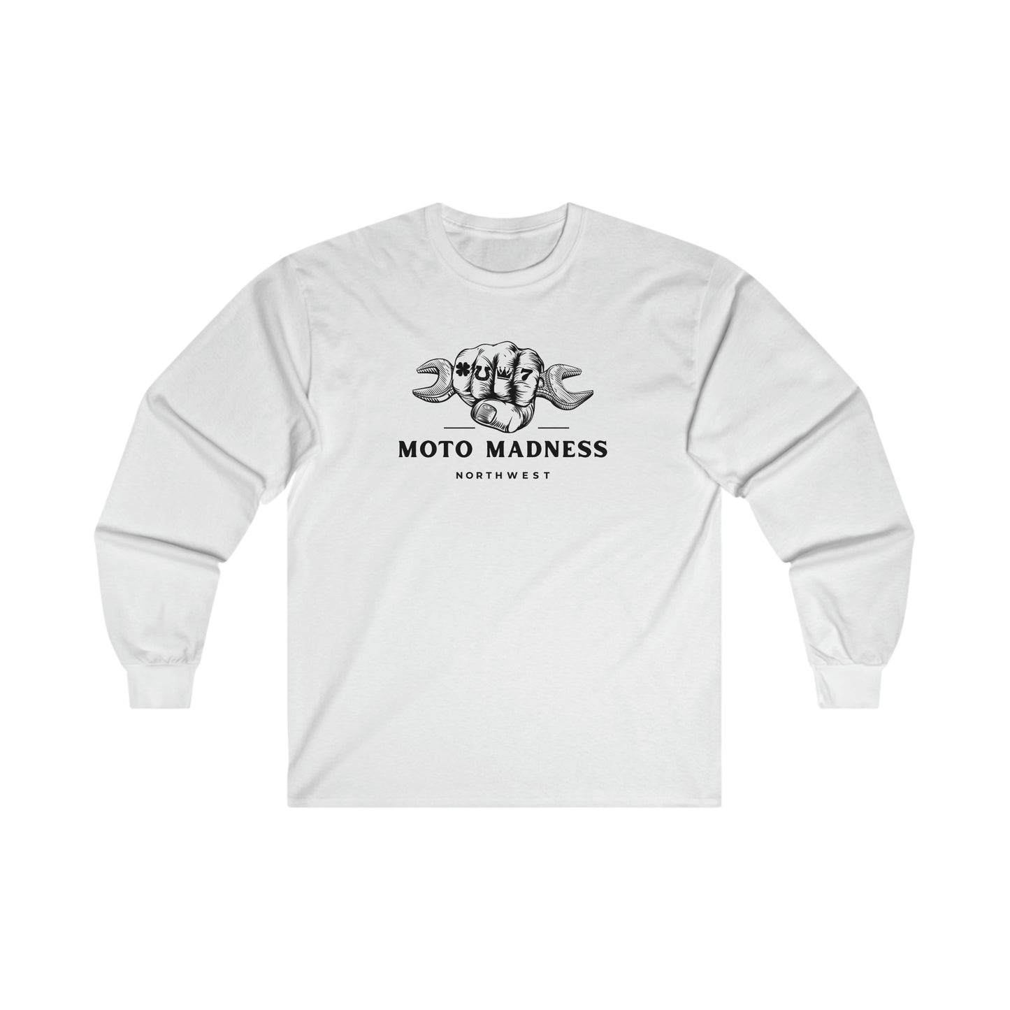 Moto Madness Original Ultra Cotton Long Sleeve Tee