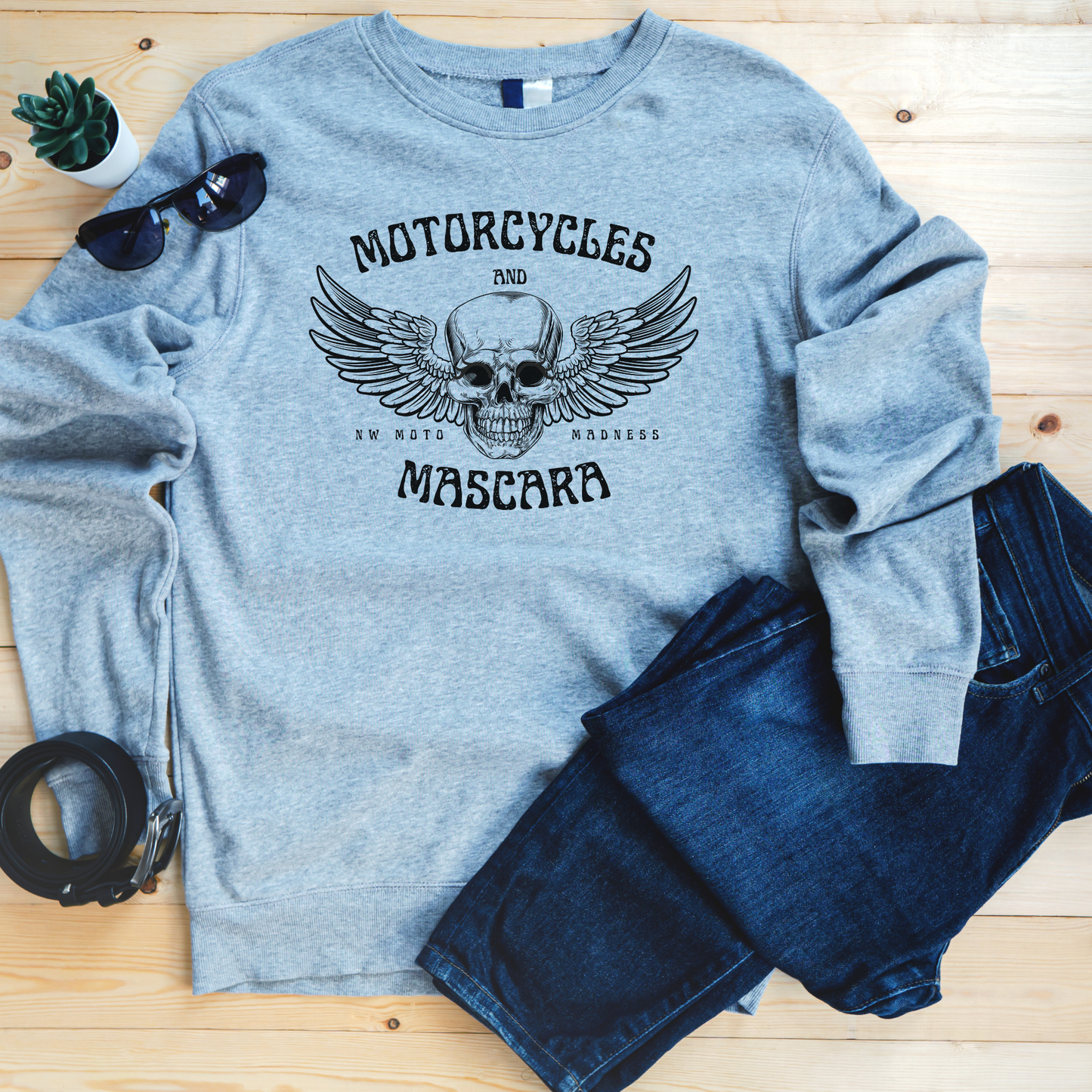 Motorcycles & Mascara Ultra Cotton Long Sleeve Tee