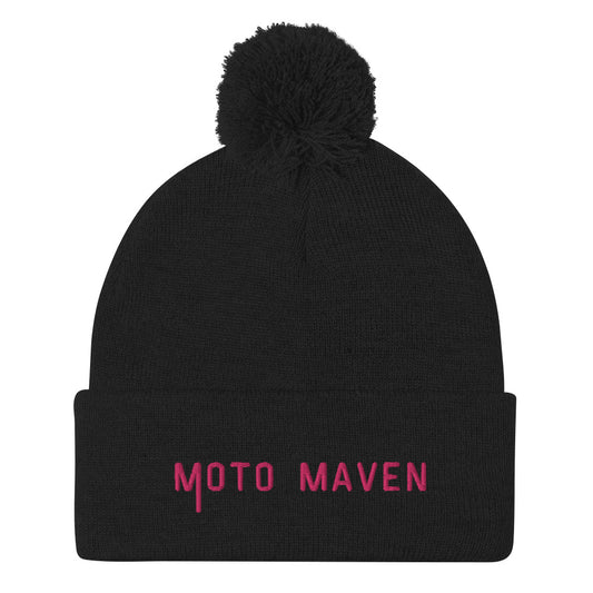 Moto Maven Pom Beanie